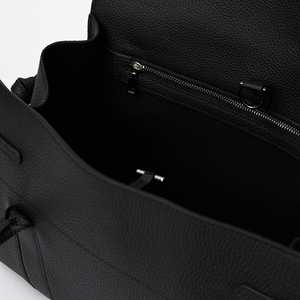 Bolsos de Mano de Cuero Negros Casuales de Lujo con Asa Superior para Mujer, Populares y Sencillos, al por Mayor - Product Image 4