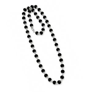 ZARA ENTERPRISES Sculpture en bois Karungali 108 perles polies simple face pour la méditation, usage spirituel, homme femme, cadeau de Noël - Product Image 6