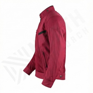 Chaqueta de Motociclista de Cuero Genuino para Hombre de la Mejor Calidad, Nueva Colección de Invierno, Chaquetas de Motocicleta con Protecciones Desmontables Personalizadas - Product Image 3