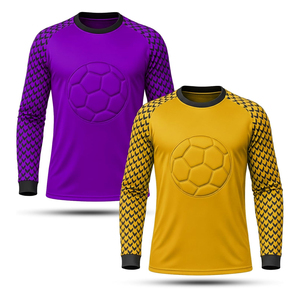 Professional <b>Soccer</b> Goalkeeper Shirt Lightweight Moisture Wicking Apparel - Product Image 6