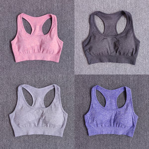 Conjunto de Yoga para Mujer 2025: Top Deportivo Casual Transpirable con Efecto Fruncido y Leggings de Cintura Alta 100% Algodón, Ropa de Gimnasio Sin Costuras Acanalada - Product Image 4