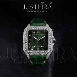 นาฬิกาข้อมือเพชรโมอิสซาไนต์สุดหรูสำหรับทุกเพศทุกวัย ดีไซน์ทันสมัย พร้อมประกายระยิบระยับ จำหน่ายราคาส่งที่ดีที่สุด - Product Image 2