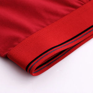 Calzoncillos Boxer de Algodón Transpirable para Hombre, Corte Medio, con Cierre, Antibacterianos, de Secado Rápido, Tallas Grandes, Ajuste Holgado, Ropa Interior Informal, con Logotipo Personalizado - Product Image 2