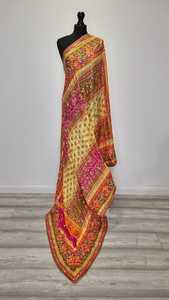 Wholesale Mirror <b>Shawls</b> Traditional Scarves <b>Shawls</b> & Hijab Fashion Embroidered <b>Wrap</b> for Women Traditional <b>Wedding</b> Festive Wear - Product Image 2