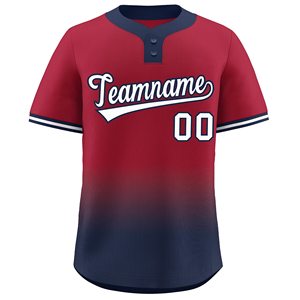 Fast Production Baseball Batting Jersey Poly Spandex Urban Sports Style Custom Printing Anti Pilling Digital Heat Print - Product Image 1