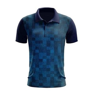เสื้อโปโลผู้ชายฤดูร้อนปี 2026 เสื้อยืดโปโลพิมพ์ลายแบบซับลิเมชั่น เสื้อโปโลผ้าฝ้ายสำหรับตีกอล์ฟ ระบายอากาศได้ดี เสื้อลำลองผู้ชาย - Product Image 5