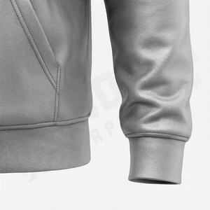 Sweat-shirt à capuche unisexe surdimensionné en molleton de coton, coupe ample, brodé et imprimé personnalisé, style streetwear, couleur personnalisable, collection automne - Product Image 6