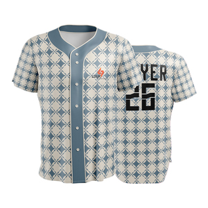 Haut d'uniforme de softball pour femmes, fermeture boutonnée intégrale, manches courtes, vêtements de sport d'équipe personnalisés par sublimation - Product Image 6
