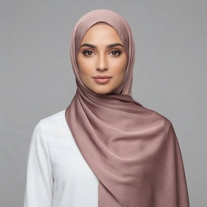 Pañuelo Hijab Cuadrado de Algodón Voile Premium Personalizado para Mujer, Estampado Floral y Animal, Tela Transpirable y Agradable para la Piel, Accesorio para la Cabeza Musulmán - Product Image 4