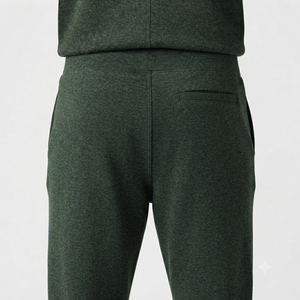 Oem Custom Logo Pullover Slim Fit Jogger Pants Zipper Hoodie Set Premium Cotton Fleece Breathable Eco-friendly Tracksuits Men - Product Image 5