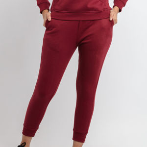 Nouveaux survêtements d'hiver pour femmes, style streetwear, personnalisables, respirants, 2 pièces, 100% coton, à capuche avec cordon de serrage, pour le sport - Product Image 4