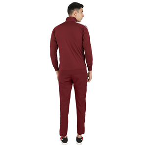 Survêtement de sport pour homme en velours premium, extensible dans les quatre sens, coupe ajustée, couleur unie, confortable, pour l'automne, le jogging et la course à pied - Product Image 5