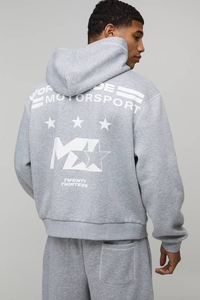 2026 Custom Logo Winter Hoodie High Quality Heavy Weight 100% Cotton Breathable Eco-Friendly <b>Pullover</b> <b>Mens</b> Regular Fit - Product Image 3