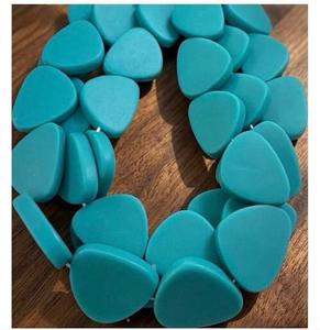 Cuentas de Resina Triangulares Estilo Boho, 10mm-30mm |   Declaración Rosa |   Caja de embalaje con orificios grandes para cuentas de cintura DIY - Product Image 3