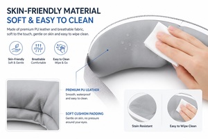 <b>USB</b> Rechargeable Eye Massager Infrared Therapy <b>Heated</b> Eye Relaxation Machine - Product Image 5