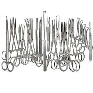 Kit de 22 Piezas para Esterilización Felina, Instrumentos Quirúrgicos Ortopédicos de Acero Inoxidable, Aprobado por la CE Veterinaria - Product Image 5