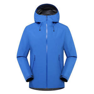 Veste imperméable de qualité supérieure, coupe-vent respirant, veste d'extérieur résistante avec capuche, idéale pour l'automne et le cyclisme. - Product Image 2