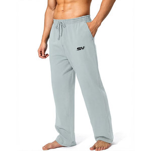 Polyester Cotton Men's Formal Joggers Sweatpants Heavyweight Brushed Lined Fleece Lining Warm Feel Soft Touch Sweatpants - Product Image 1