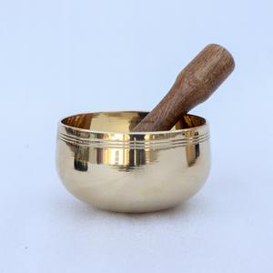 Cuencos Tibetanos de Alta Calidad Personalizables con Acabado Brillante, Cuenco de Meditación Pulido a Espejo, Fabricante de Cuencos Tibetanos de Latón - Product Image 1