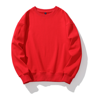 เสื้อสเวตเชิ้ตผ้าฟลีซคอกลมทรงหลวมแบบดรอปโชว์เดอร์สีส้มสำหรับผู้หญิง สไตล์สตรีทแวร์แสนสบาย ขายส่งในสหรัฐอเมริกา สหราชอาณาจักร ยุโรป รับผลิตแบบ OEM - Product Image 6