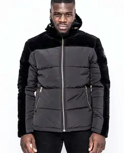 Manteau rembourré bouffant de haute qualité OEM Logo surdimensionné hommes duvet bulle hiver personnalisé respirant matelassé rembourré veste bouffante - Product Image 1