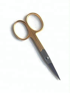 Cuticle <b>Nail</b> <b>Scissor</b> Best Russian Manicure <b>Scissors</b> With Straight Blade Sharp Curved Cutting Surface and <b>Nail</b> Trimming Durable - Product Image 4