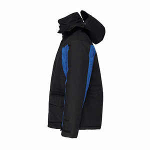 Combinaison d'hiver pour homme, grande taille, imperméable, tissée, chaude, à capuche, coupe-vent, respirante, avec fermeture éclair, pour la pêche sur glace en plein air - Product Image 4