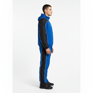 Custom Breathable Solid Nylon Autumn Waterproof Eco-Friendly Hooded Casual Windbreaker Tracksuit Men Lightweight <b>Jogging</b> <b>Suit</b> - Product Image 3