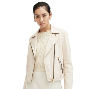 Veste en cuir de style pour femmes de haute qualité à la mode sur mesure en différentes couleurs disponibles à bon prix - Product Image 1