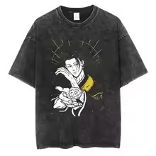 Camiseta Unisex Oversize con Lavado Ácido, Corte Cuadrado, Algodón Vintage Lavado para un Estilo Urbano y Looks Casuales Diarios - Product Image 3