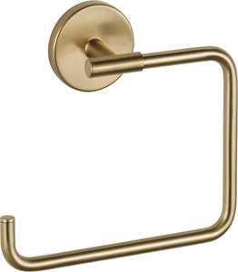 Modern Hotel Style <b>Standing</b> Brass 5-Layer Adjustable Robe Hook Rack for <b>Bathroom</b> - Product Image 3