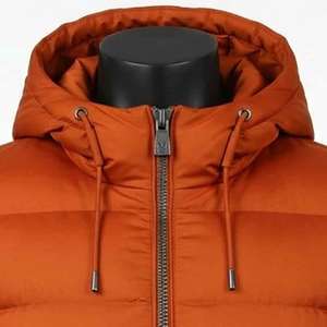 High Quality Hooded Puffer Jacket Men Thick Warm Coat OEM ODM Puffer Jackets Supplier <b>Winter</b> Bubble Jackets - Product Image 4