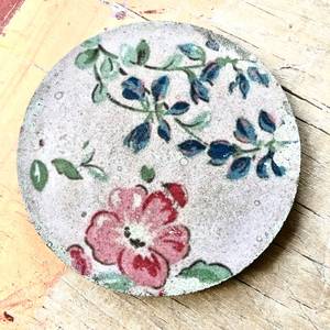 Ensemble de sous-verres en béton, design floral avec support, décoration de table industrielle, cadeau de pendaison de crémaillère - Product Image 4