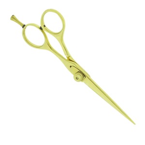 Ciseaux de salon professionnels en acier inoxydable de haute qualité, lame tranchante, pour droitiers, pour la coupe de cheveux, fabriqués au Pakistan - Product Image 5