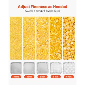 Broyeur à épices électrique commercial haute puissance 600W, pulvérisateur 14 gallons, machine à poudre, robot culinaire, machine à lames tranchantes - Product Image 3