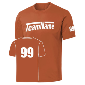 Camiseta Deportiva Personalizada para Hombre, Transpirable, de Poliéster, Uniforme de Equipo, Ropa de Entrenamiento, Manga Corta, OEM, Venta al Por Mayor, Suministro a Granel - Product Image 3