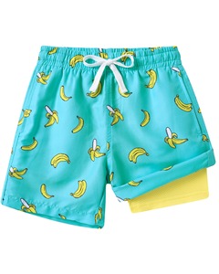 Shorts de bain pour hommes imprimés sur mesure, séchage rapide, taille élastique, shorts de plage - Product Image 1