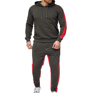 Conjunto Deportivo de Invierno 2026 para Hombre, 2 Piezas, Sudadera con Capucha + Pantalones con Cordón, Ropa Deportiva Transpirable ODM - Product Image 1