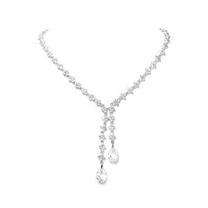 Clásico Dating White Jewelry CZ Collar - Product Image 1