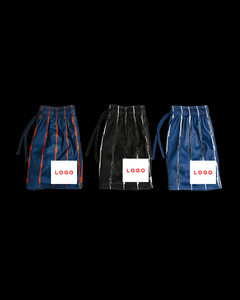 Shorts de bain à séchage rapide pour hommes avec poches, prix de gros disponible, vêtements de plage, boardshorts avec cordon de serrage - Product Image 2
