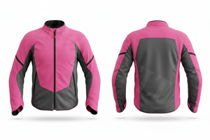 เสื้อแจ็คเก็ตมอเตอร์ไซค์กันลมกันน้ำพิมพ์ลายโลโก้ตามสั่ง พร้อมซิปเต็มตัว ป้องกันทั้งตัว - Product Image 4