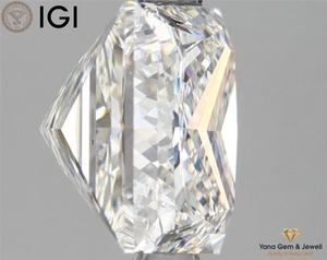 4.00 Carat Lab Grown Diamond Princess Cut CVD F Color VS1 Clarity 8.65 MM avec certificat IGI Qualité supérieure pour bague Royal Look - Product Image 3