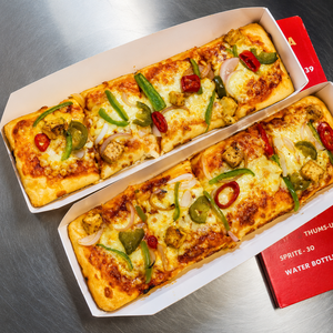 Bandeja Plegable de Papel Kraft para Pizza, Personalizable con Logotipo, Biodegradable, Desechable, Ecológica, de Grado Alimenticio - Product Image 5