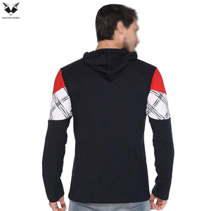 Sudadera con Capucha Ligera, Clásica, Suave y Cómoda, con Logotipo Personalizado, Precio al por Mayor, de Algodón Liso para Hombre - Product Image 2