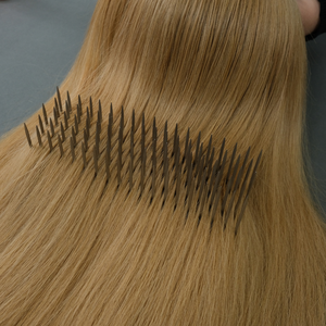 Extensiones de cabello liso natural crudo vietnamita 100% paquetes de cabello humano a granel alineados con cutícula Super doble dibujado eslavo asiático - Product Image 1