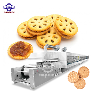 Horno Eléctrico Automático para <span class=keywords><strong>Galletas</strong></span> de Shanghái, Equipo para <span class=keywords><strong>Galletas</strong></span>, Crackers y Bizcochos Blandos/Duros - Product Image 1