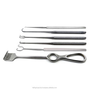 Retractores Quirúrgicos de Piel Fomon, Volkmann, Joseph Gillies, Instrumentos, Juego de 3 Pinzas Manuales de Acero Inoxidable, Implantes Dentales - Product Image 4