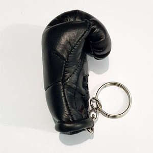Porte-clés de boxe en PU PVC, porte-clés en forme de gants de boxe, promotion sportive, logo personnalisé, mini porte-clés de boxe - Product Image 2