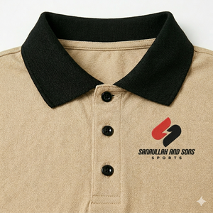 เสื้อเชิ้ตผู้ชายลายทางแบบแห้งเร็ว มีกระเป๋า  ผ้าโพลีเอสเตอร์/คอตตอนผสม แขนสั้น สไตล์ลำลอง คุณภาพสูง รับผลิตตามสั่งพร้อมปักโลโก้ ขายส่ง - Product Image 3