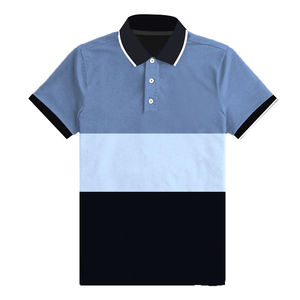 Chemises polo de golf personnalisées en coton, grande taille, manches courtes, 220 grammes, pour hommes, avec broderie personnalisée - Product Image 5